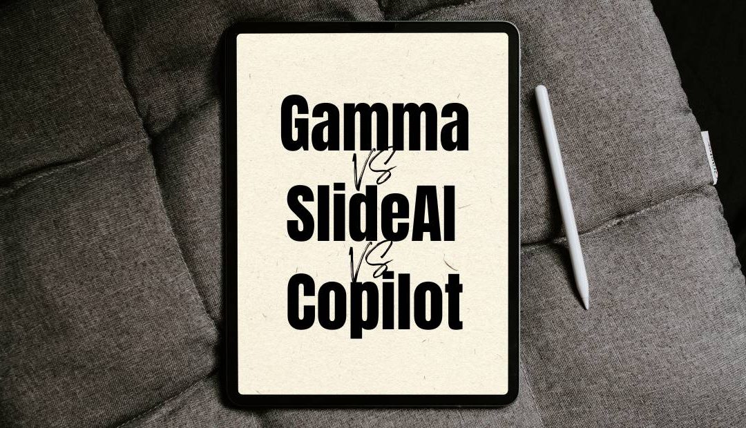 PPT AI 비교: Gamma, 슬라이드AI, 파워포인트 Copilot