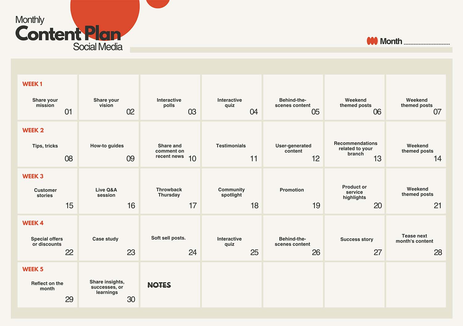 PPT Schedule Calendar