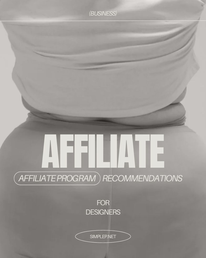 Affiliate Program for Designers