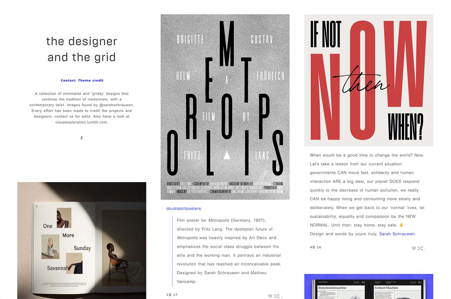 The Designer and the Grid