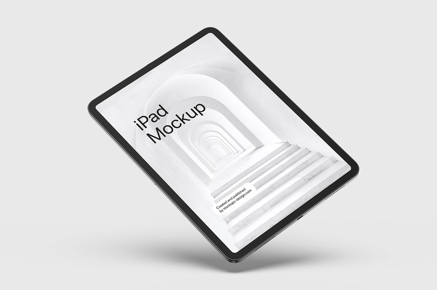 Floating iPad Mockup