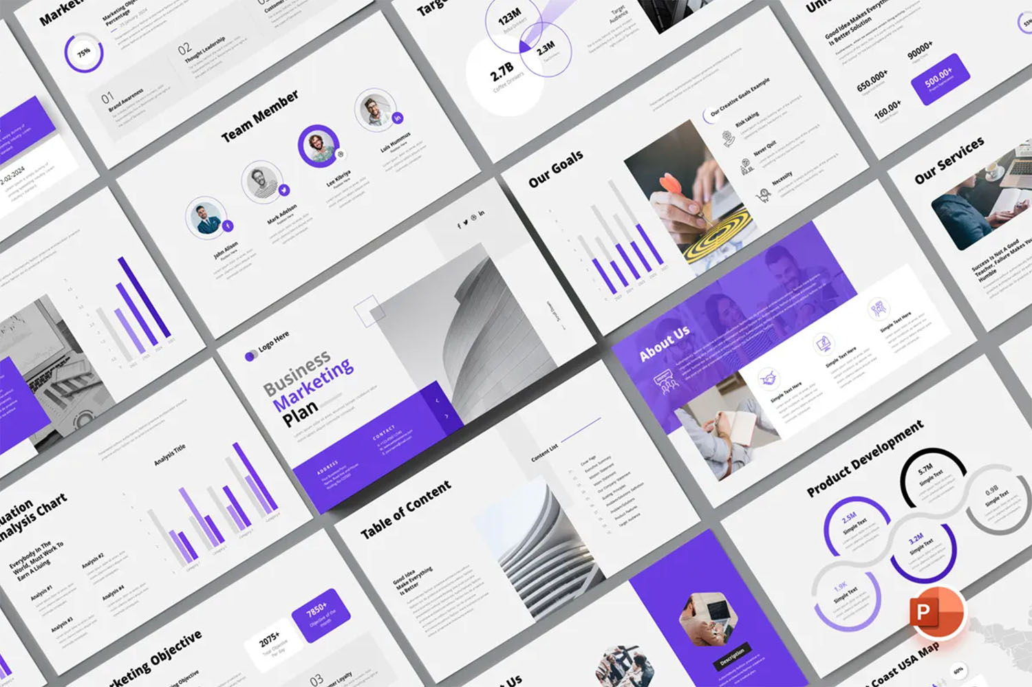 Marketing Plan PowerPoint Presentation Template