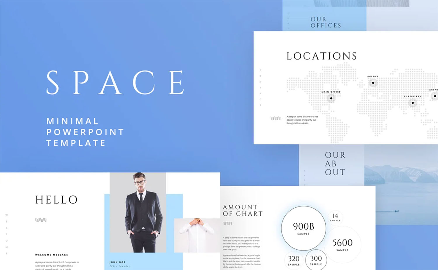 Space PowerPoint Template Free