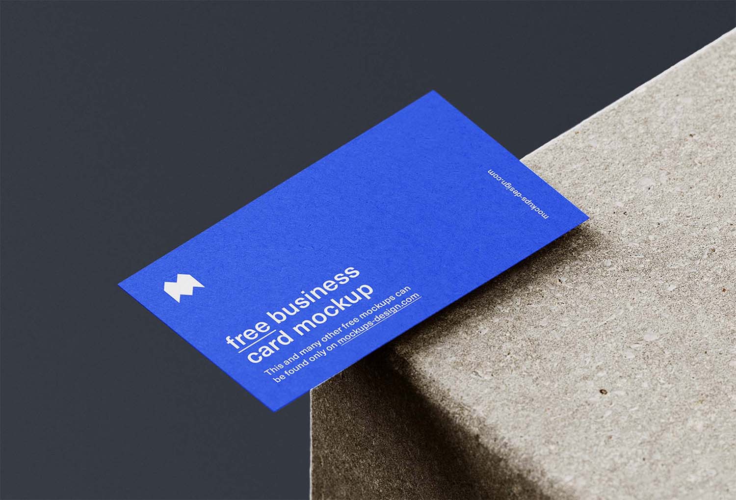 Business Card on Marble