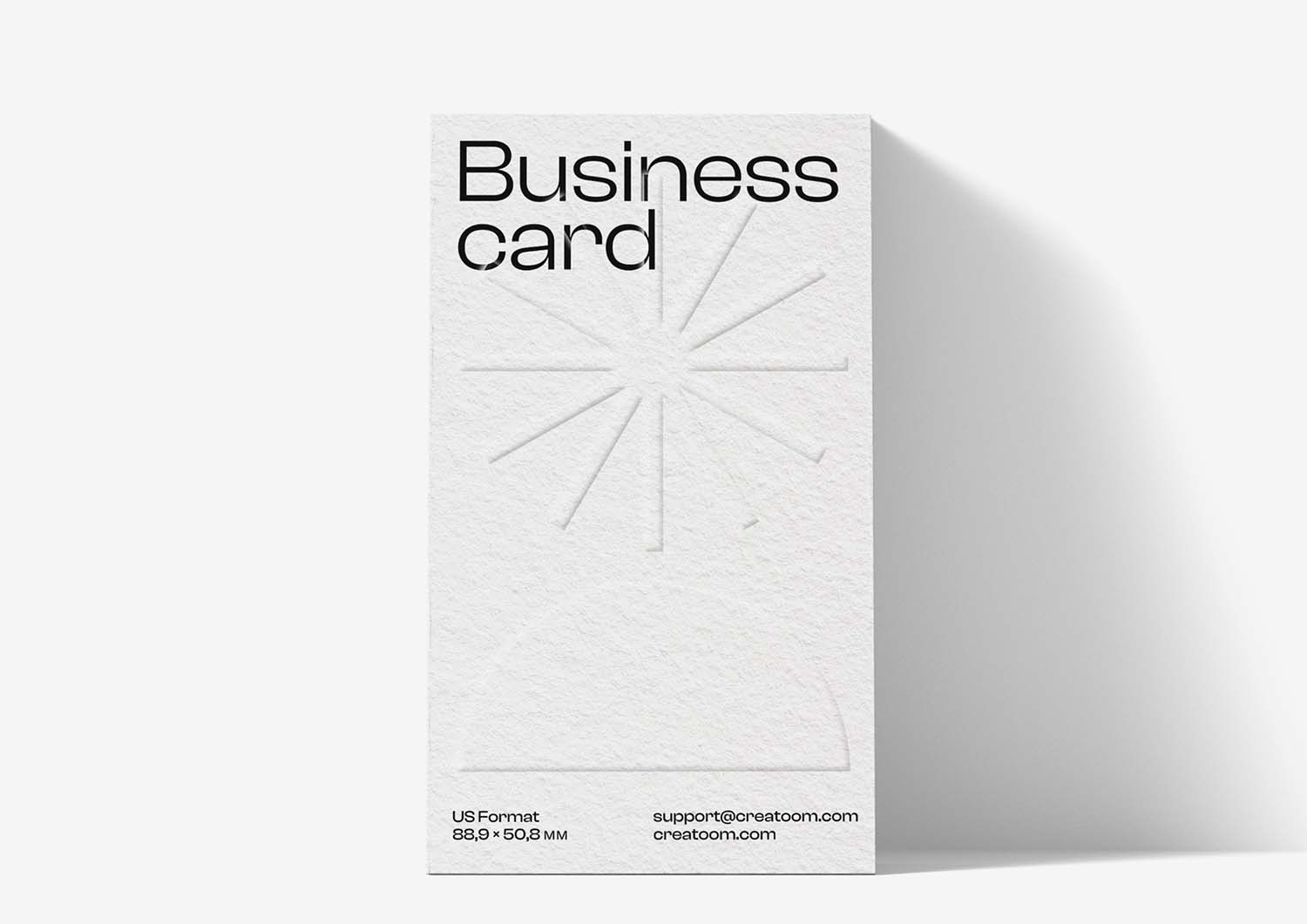 Business Card Vertical