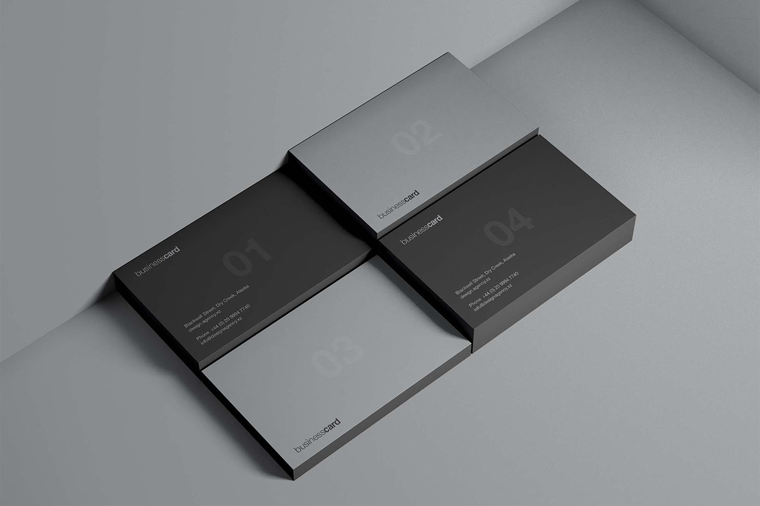 Modern Business Card Mockup