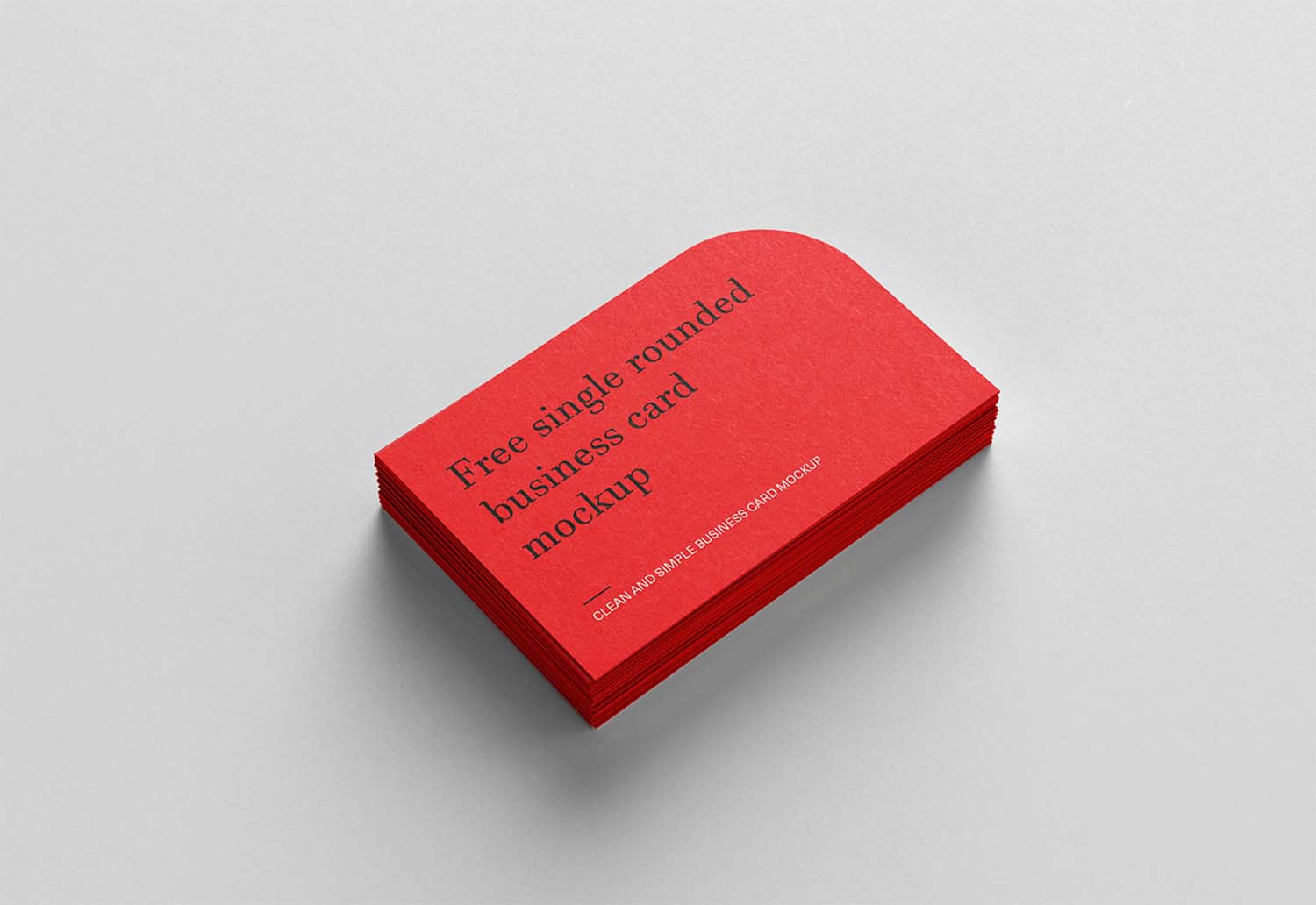 Rounded Business Card