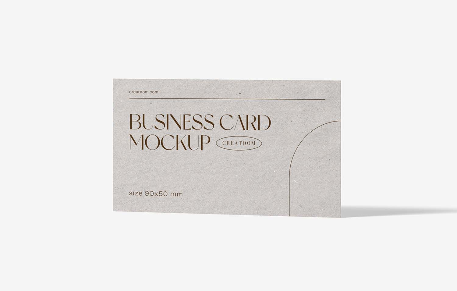 Standing Business Card