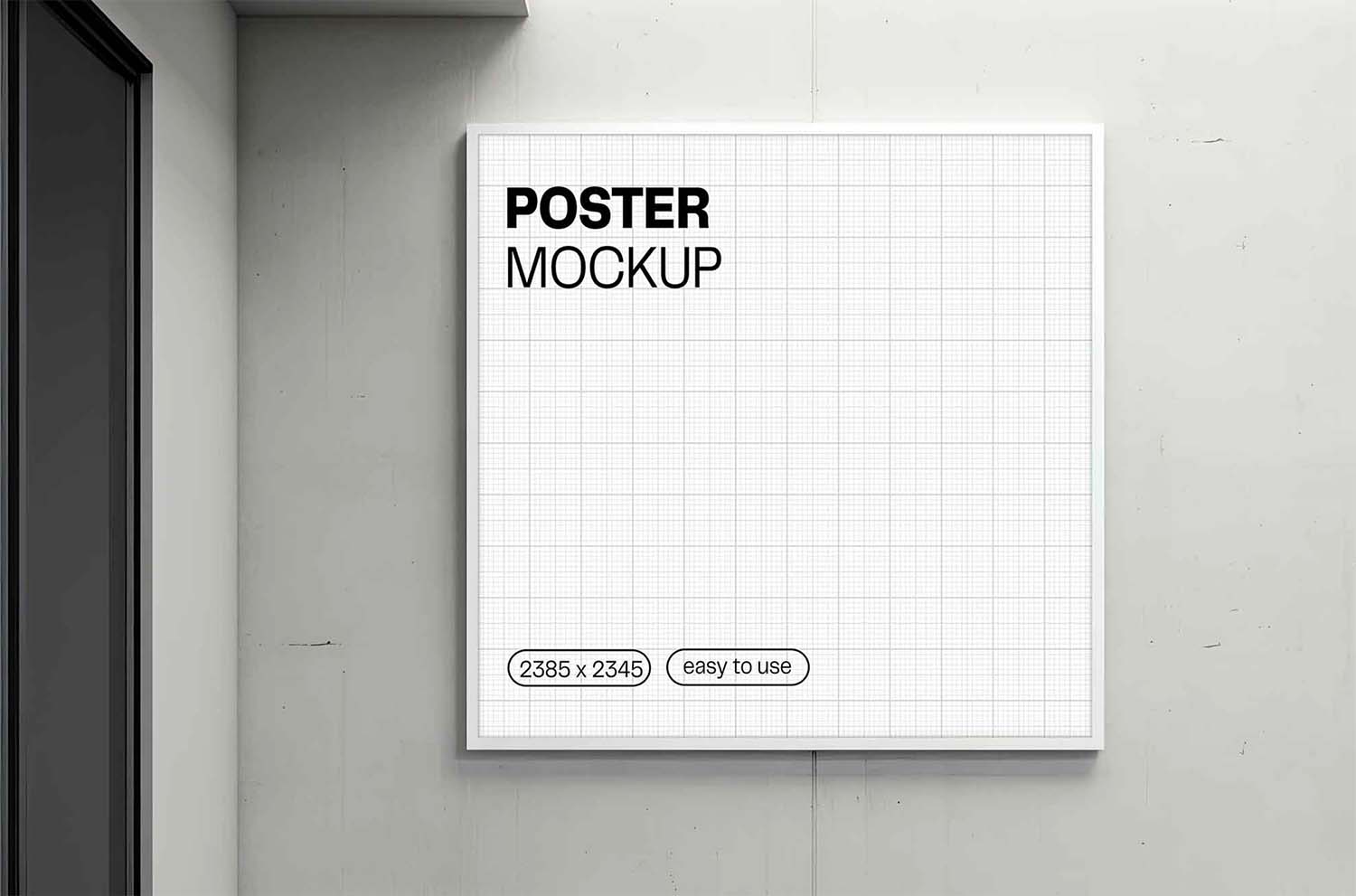 Urban Commercial Poster Mockup