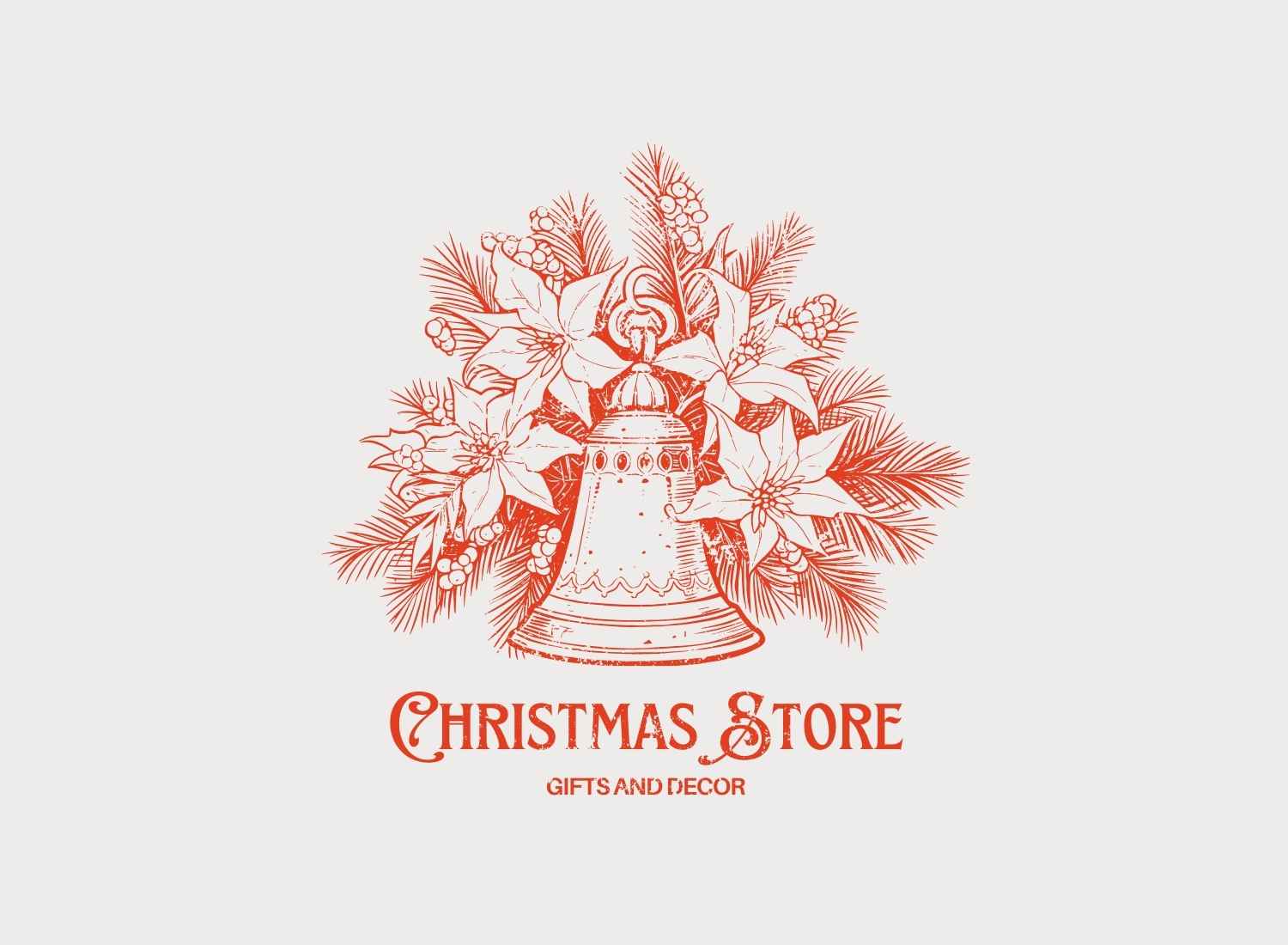 Vintage Retro Christmas Bell