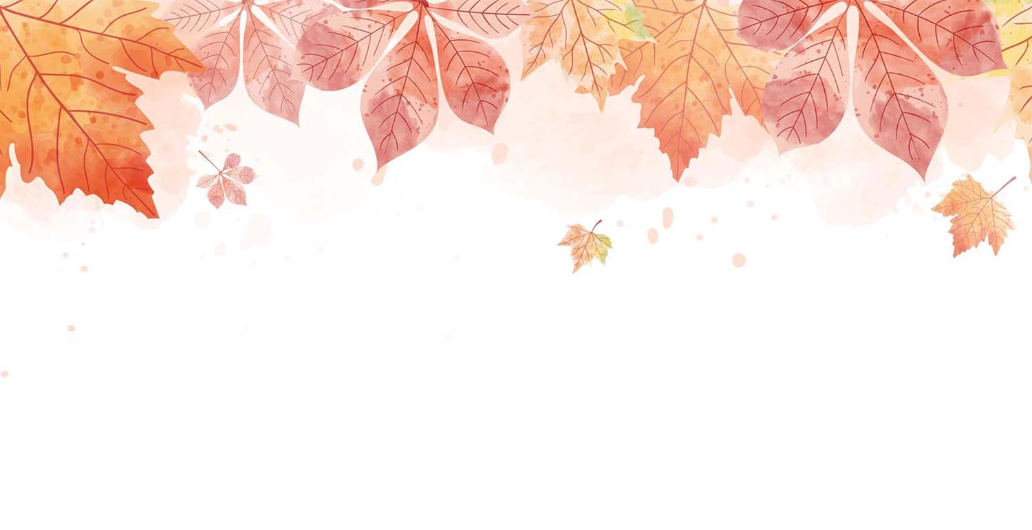 Watercolor Autumn Background