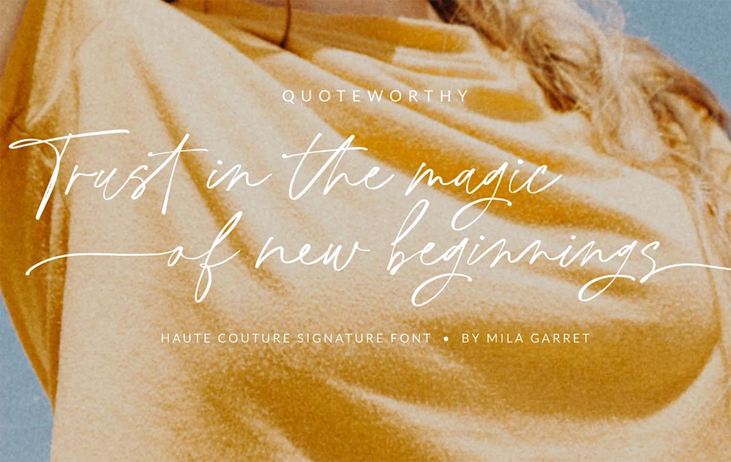 HauteCouture Handwritten Script