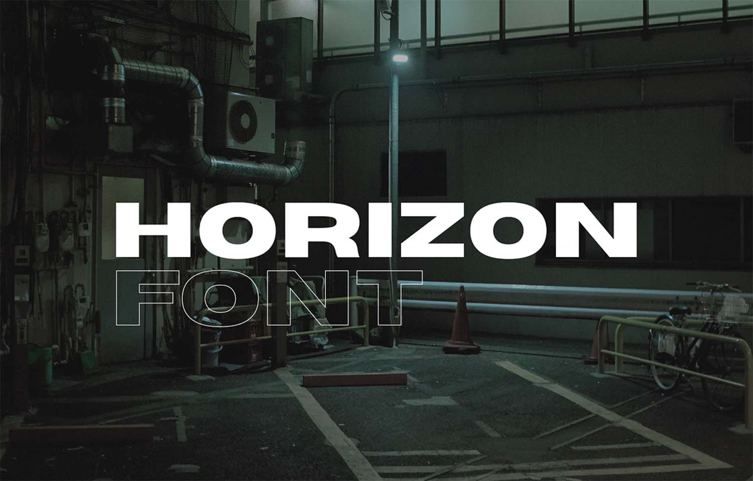 Horizon Wide Sans Serif