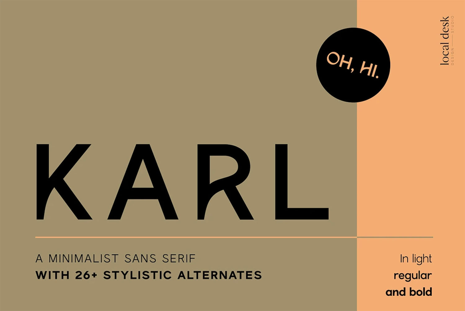 Karl Sans Serif