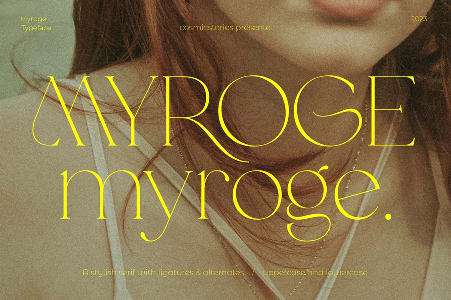 MYROGE Elegant Stylish Serif