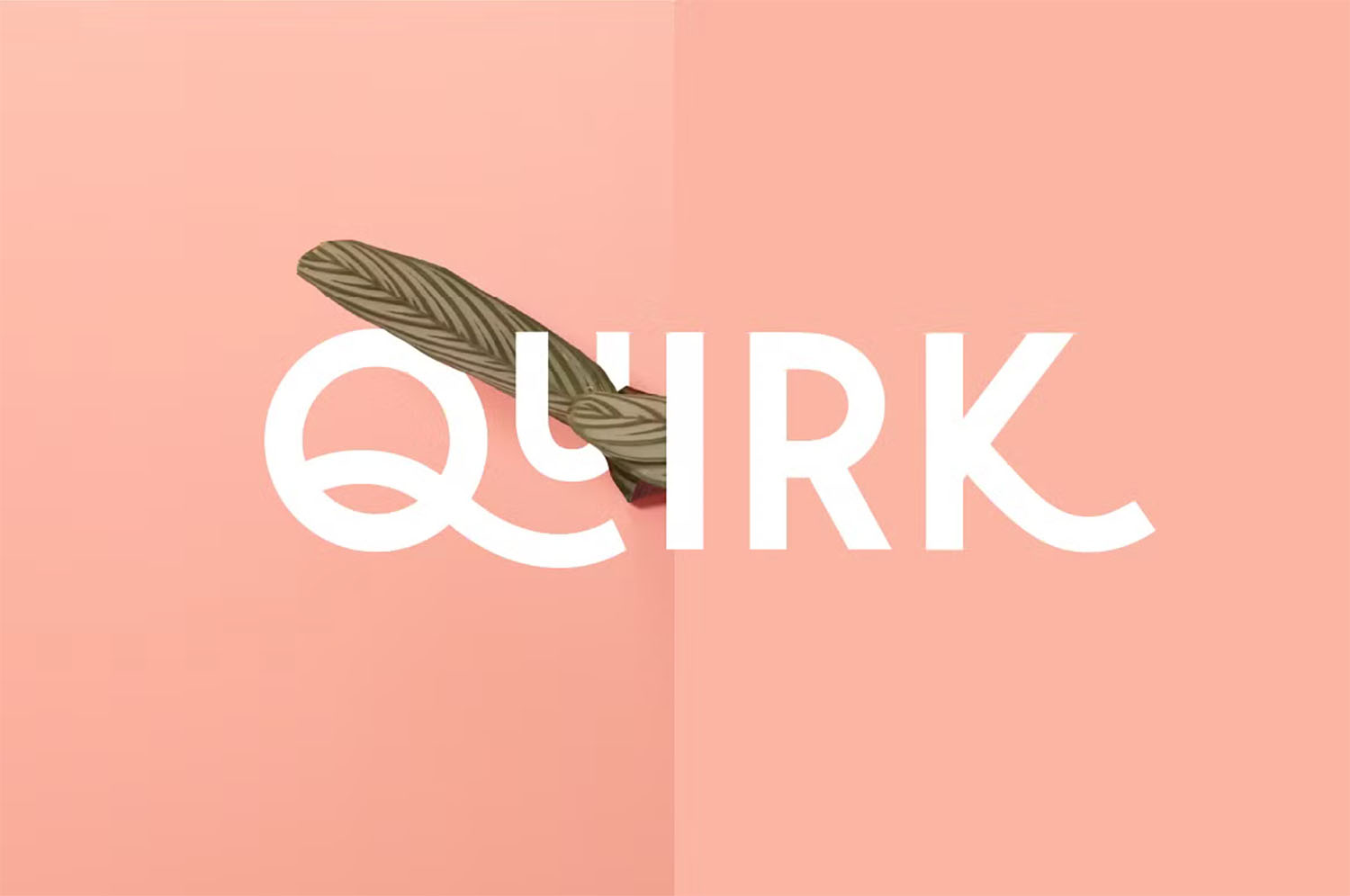 Quirk Display Font