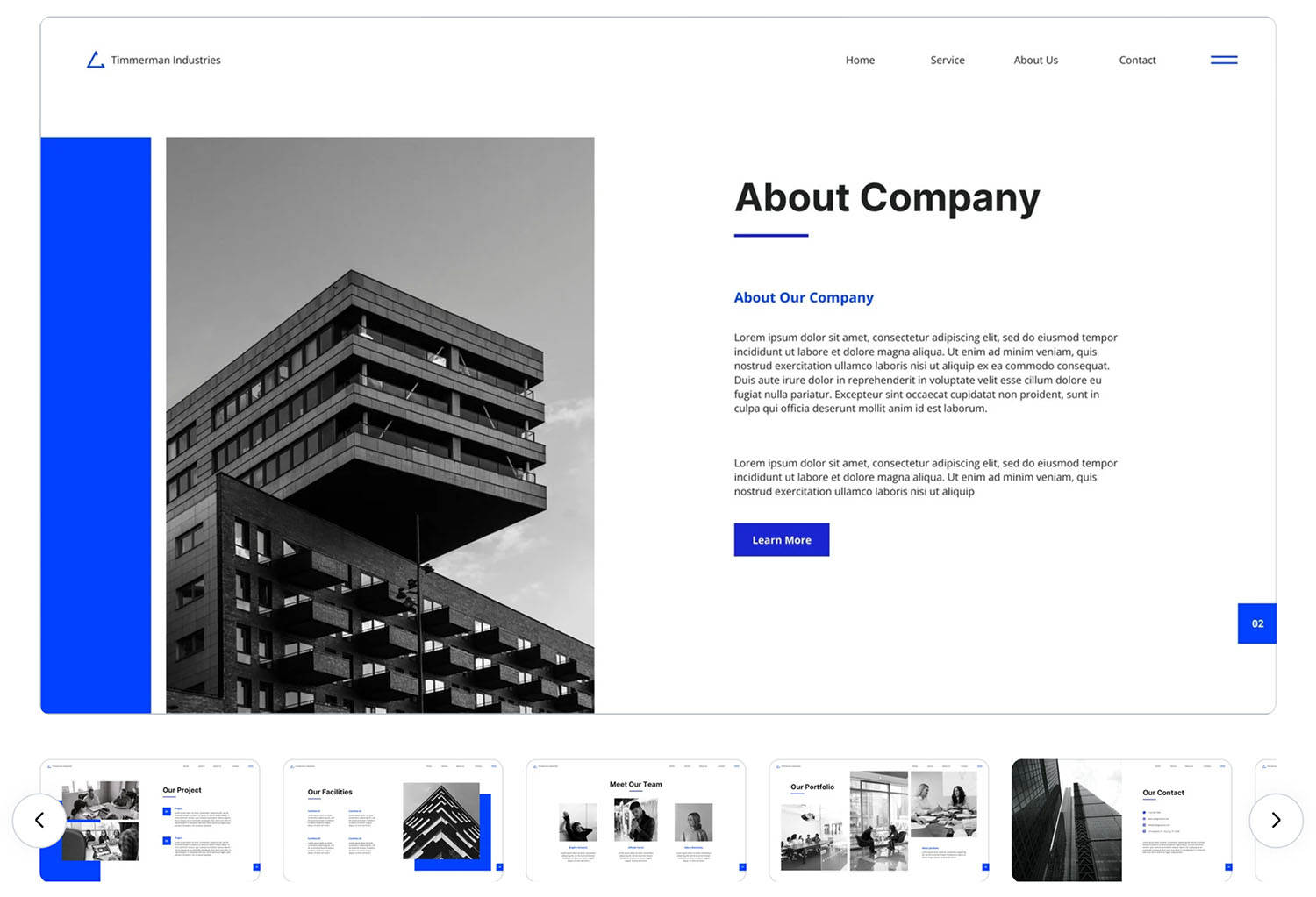 Modern Company Profile