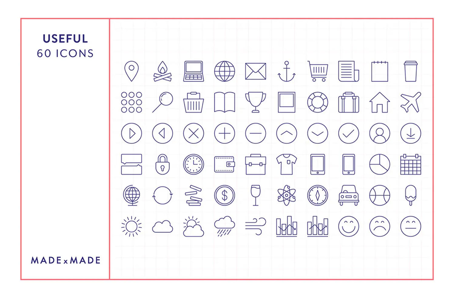 60 Essential Icons