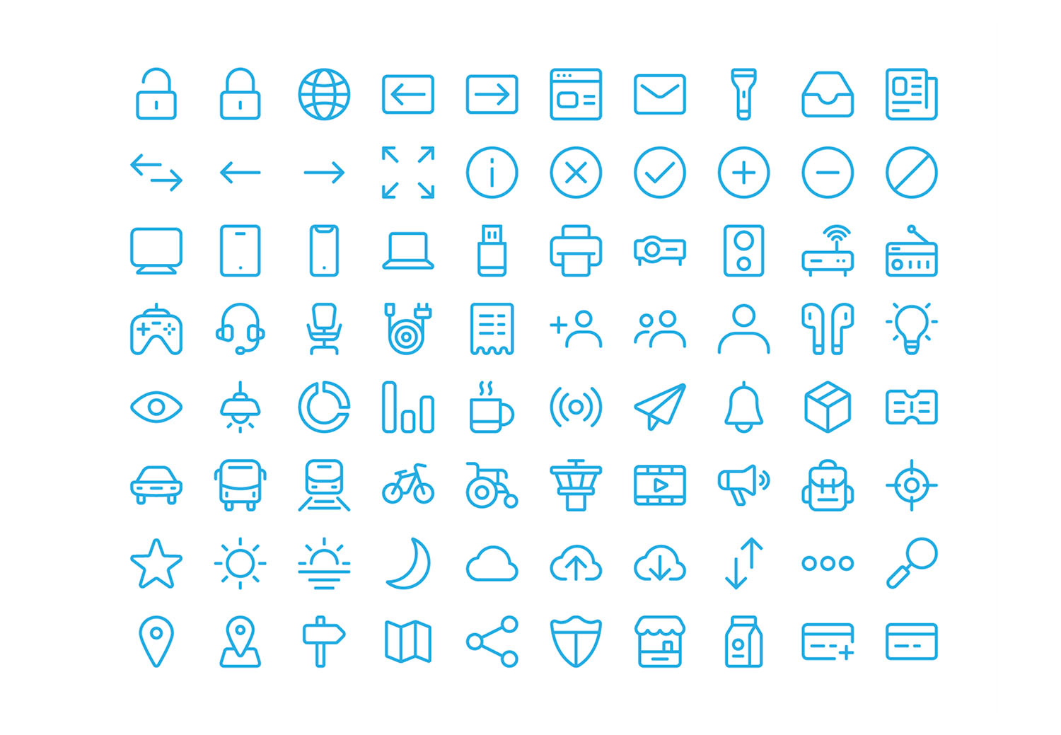 Line AI Icons