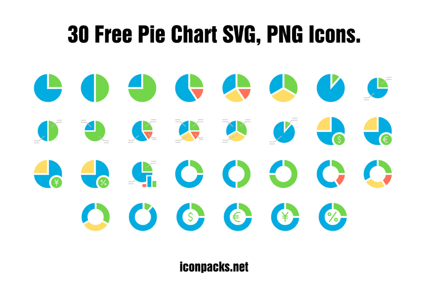 Pie Chart Icons