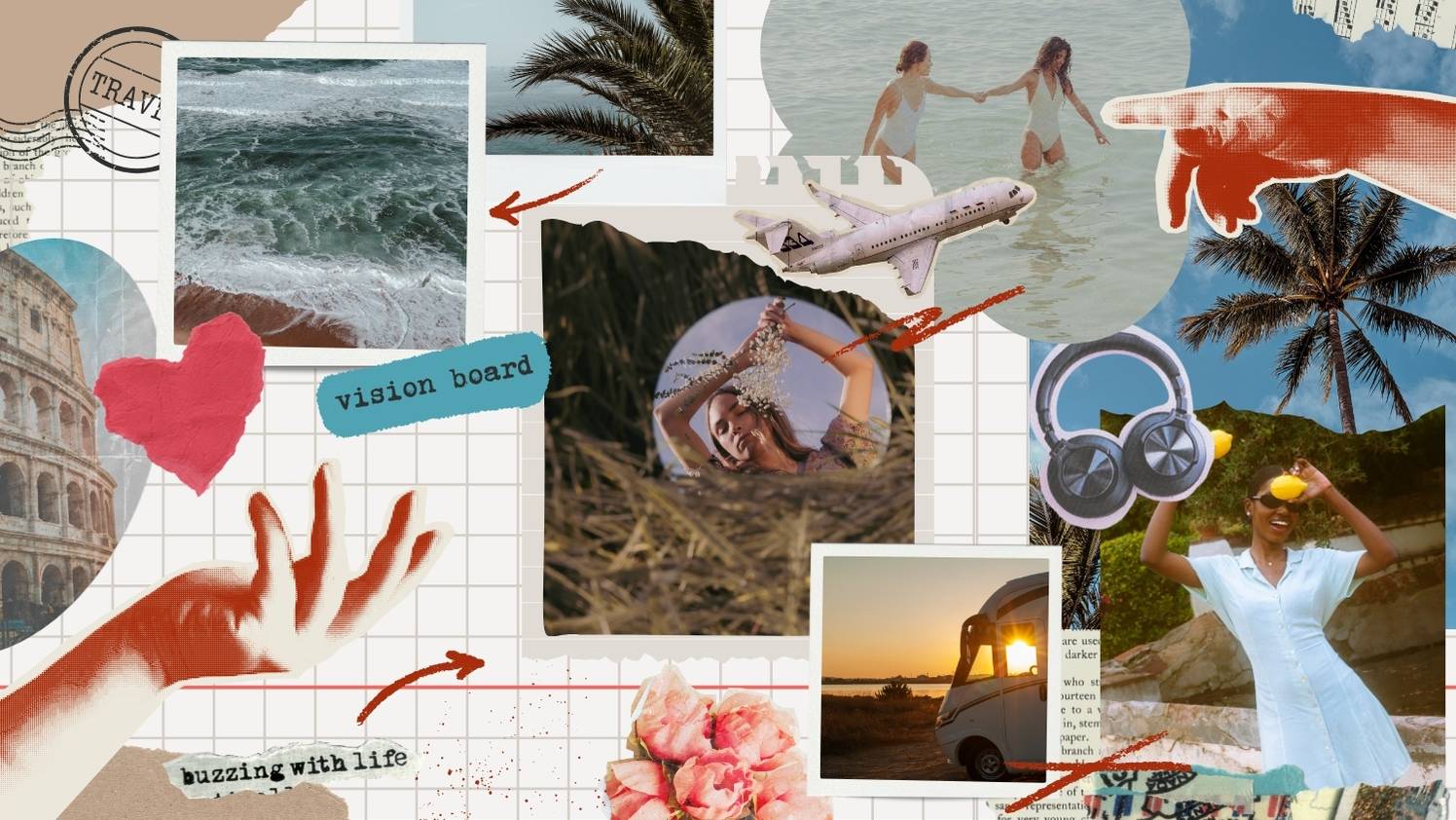 Scrapbook Vision Board