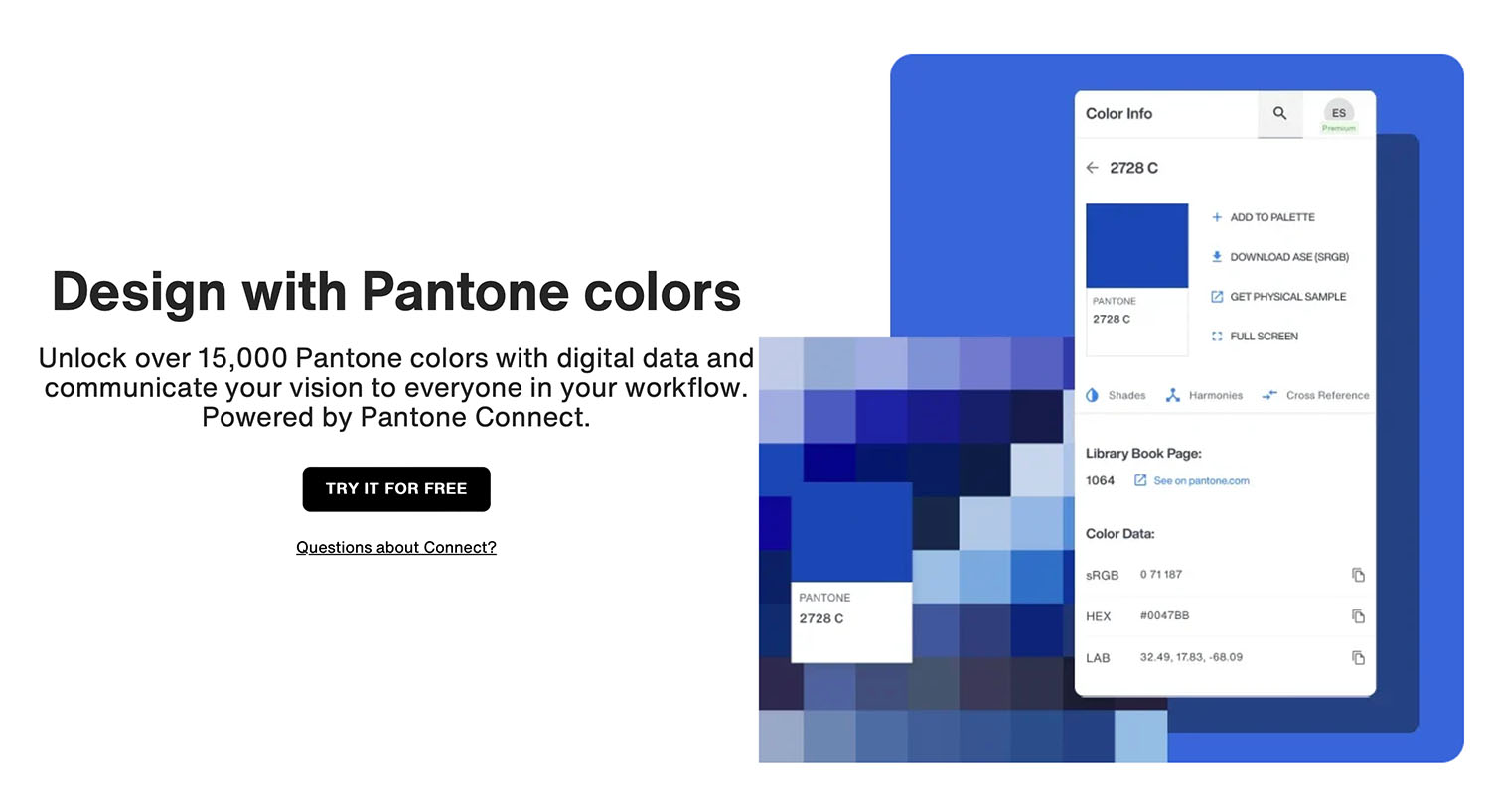 Search Pantone Color