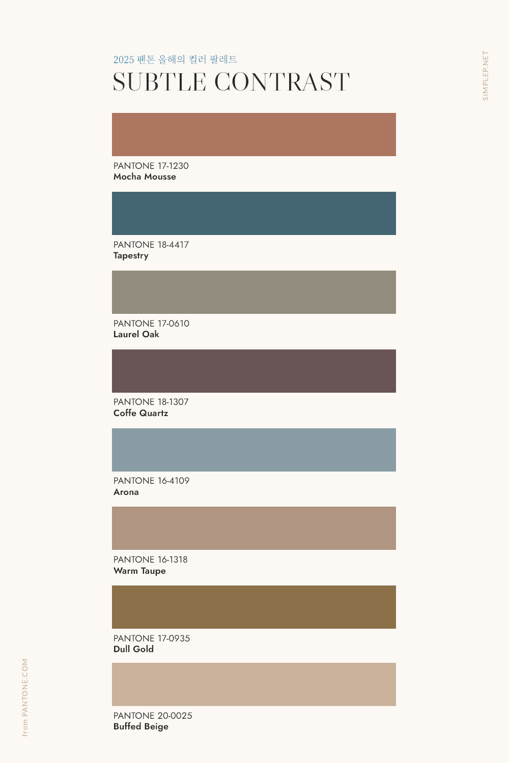 2025 Color of the year