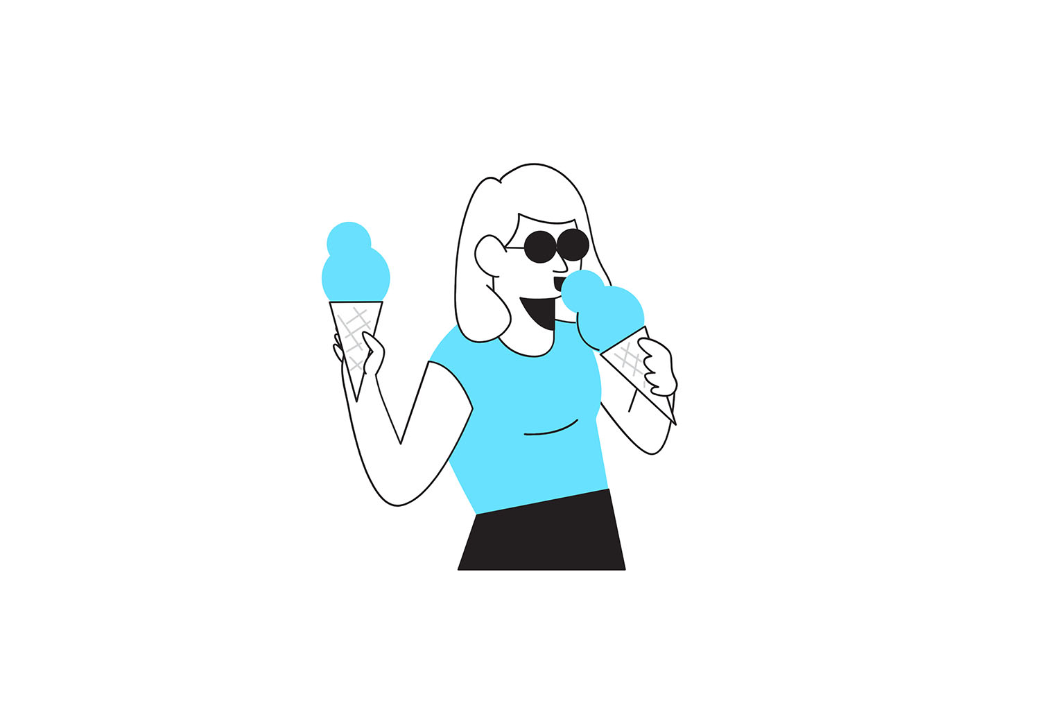 Eating Ice Cream