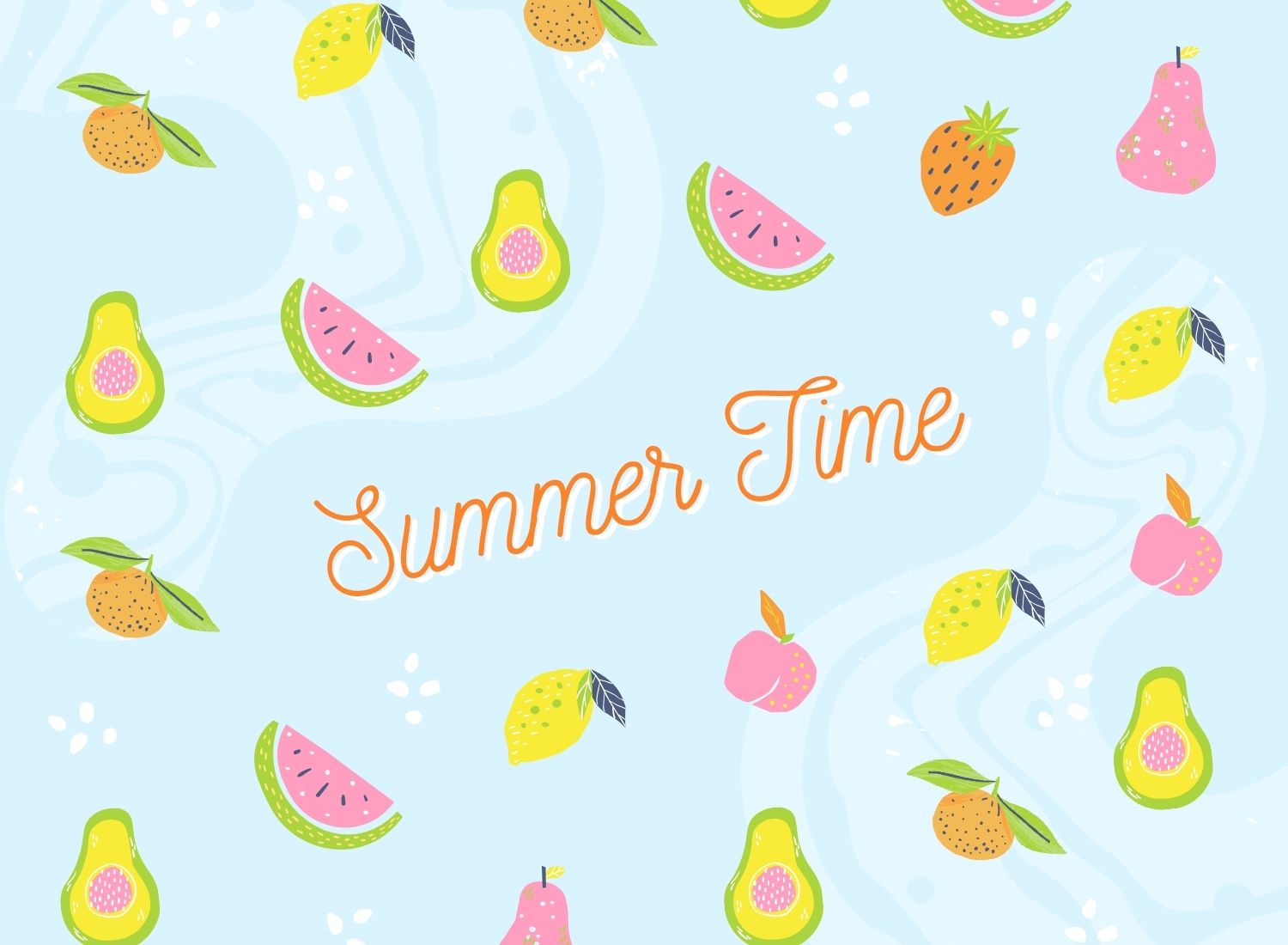 Summer Fruit Pattern