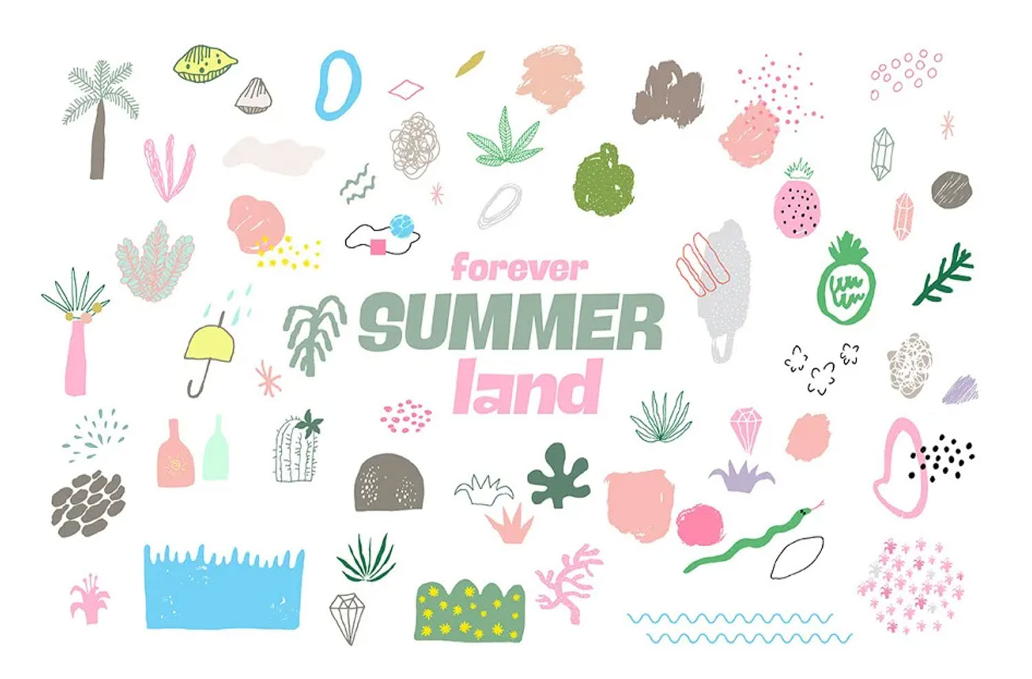 Summer Land Pattern