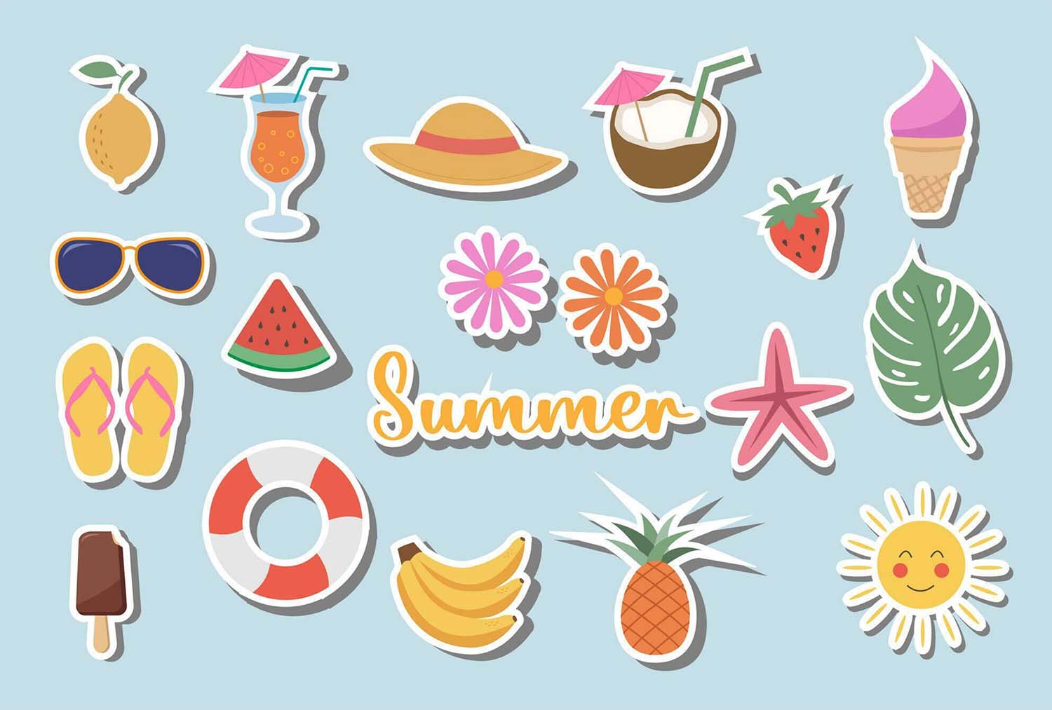 Summer Sticker