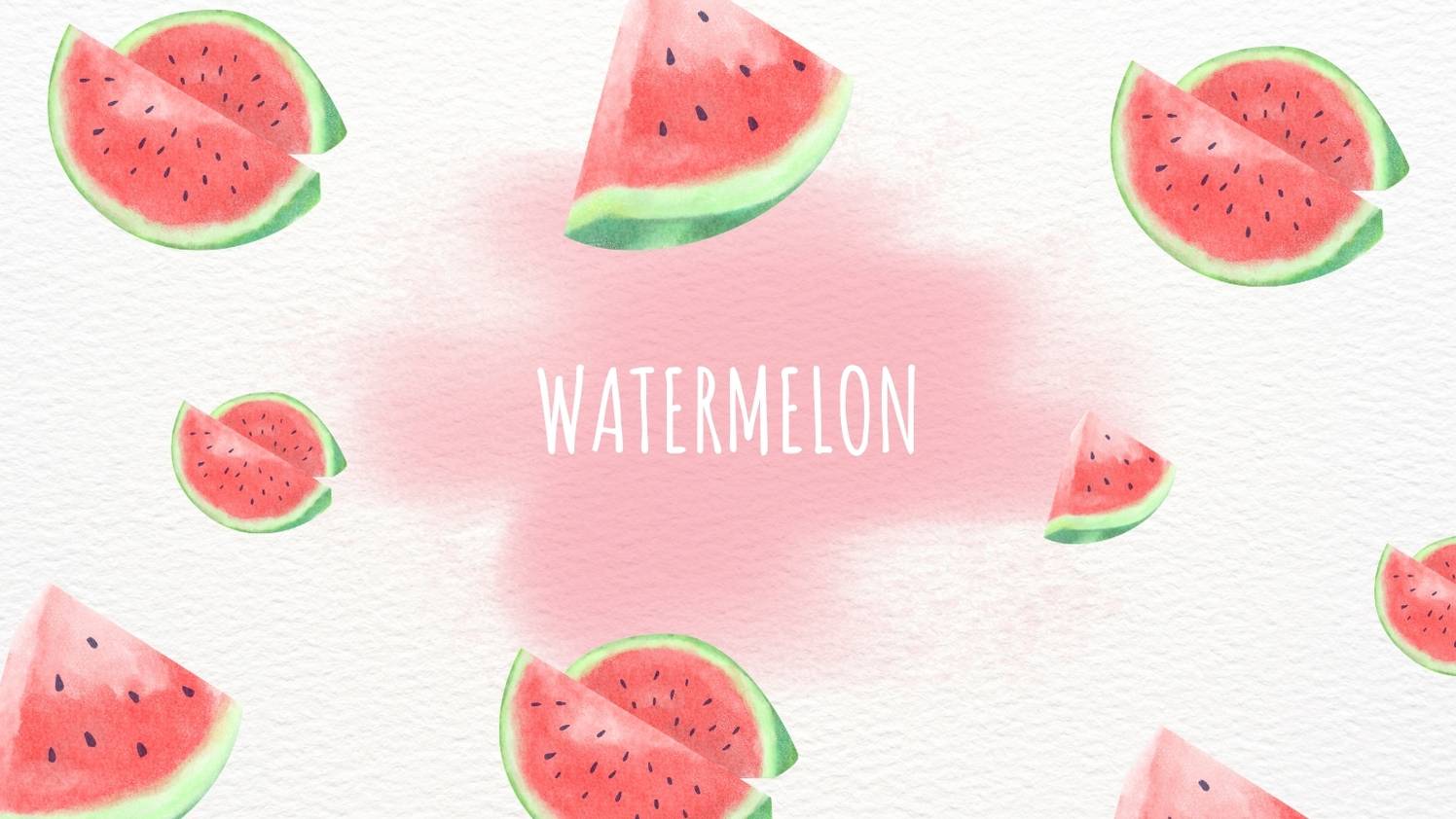 Watercolor Illustration Pattern