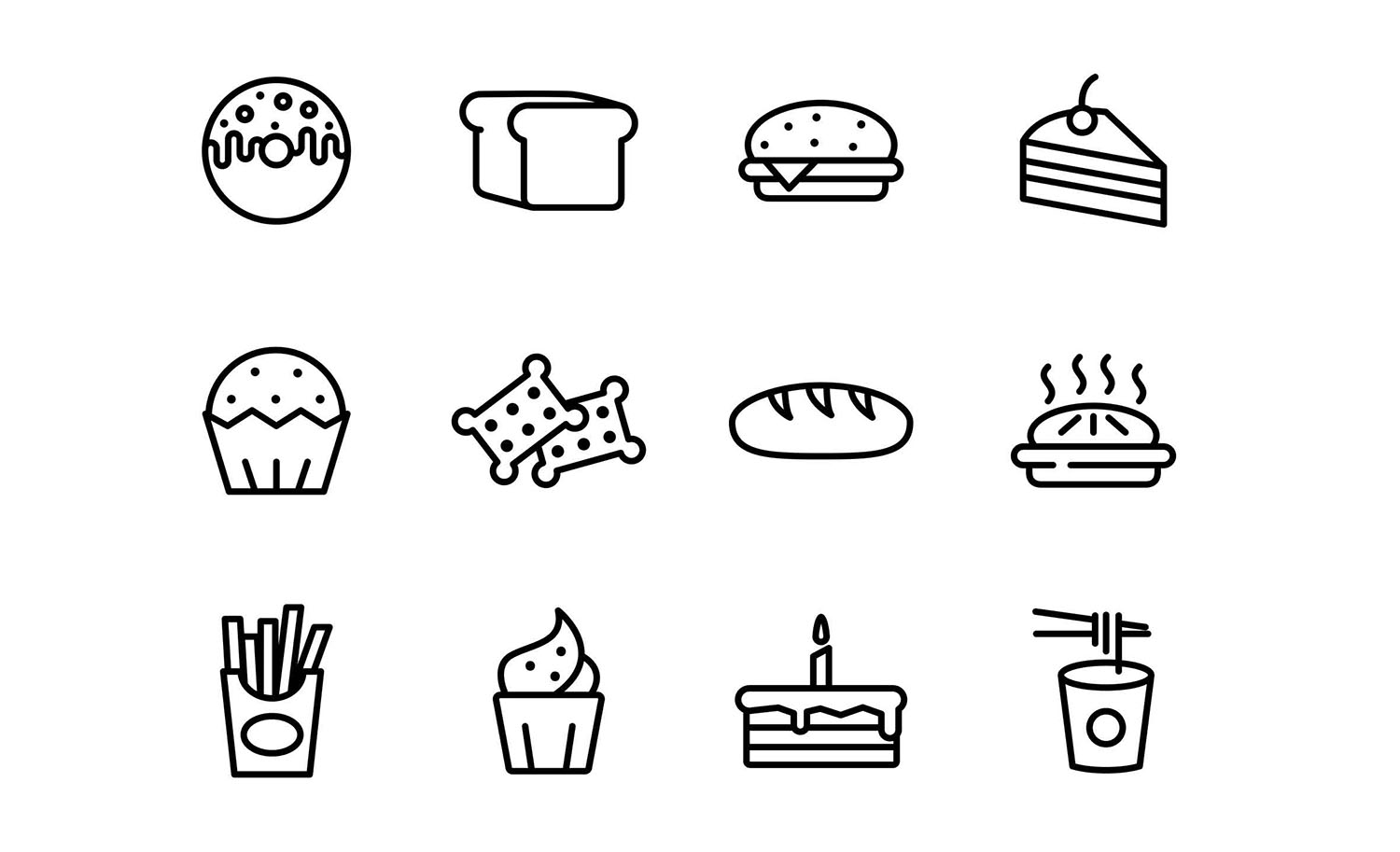 Bakery Icons