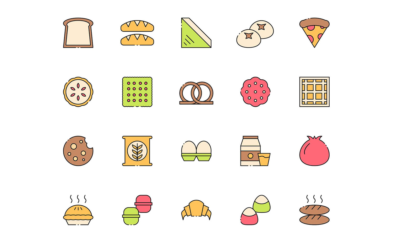 Bread Icons