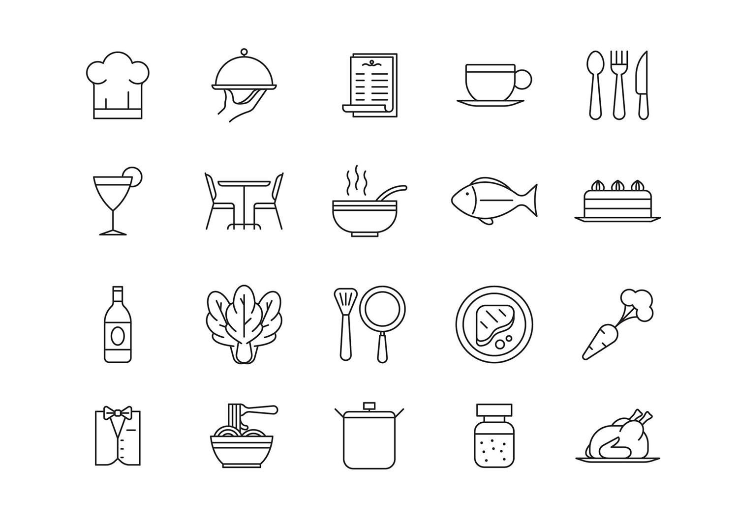 Restaurant Icons