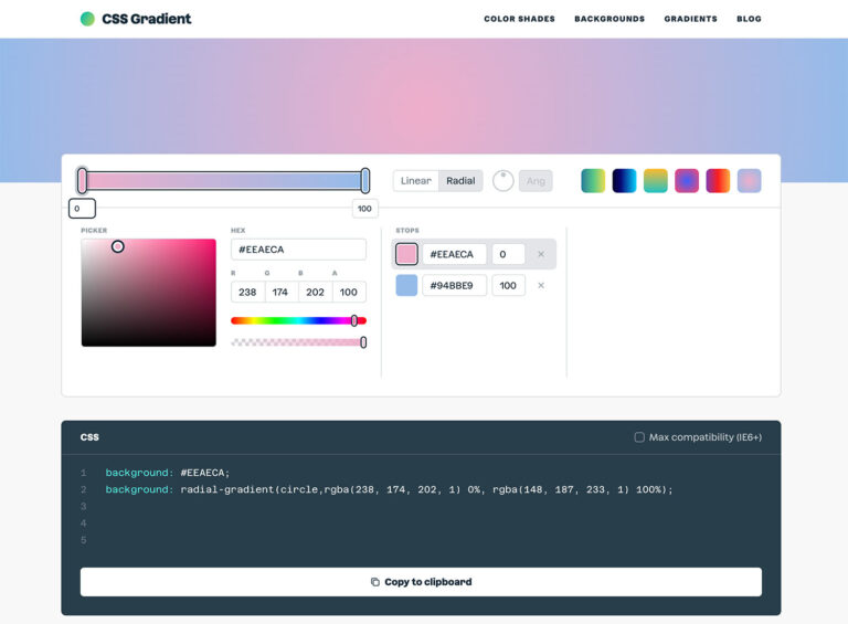 css gradients: https: Images High Quality Grahic 그라데이션 사이트 추천 Top 8 - CSS 코드 복사 가능 - SIMPLE P.